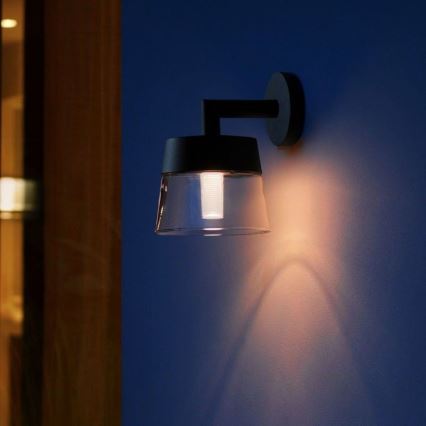 Philips - LED RGBW Aptumšojama āra sienas lampa Hue ATTRACT LED/8W/230V 2000-6500K IP44