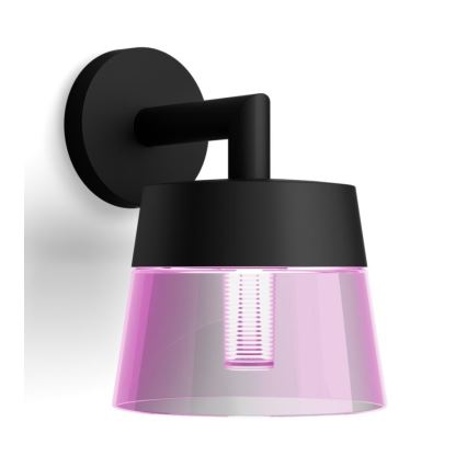 Philips - LED RGBW Aptumšojama āra sienas lampa Hue ATTRACT LED/8W/230V 2000-6500K IP44