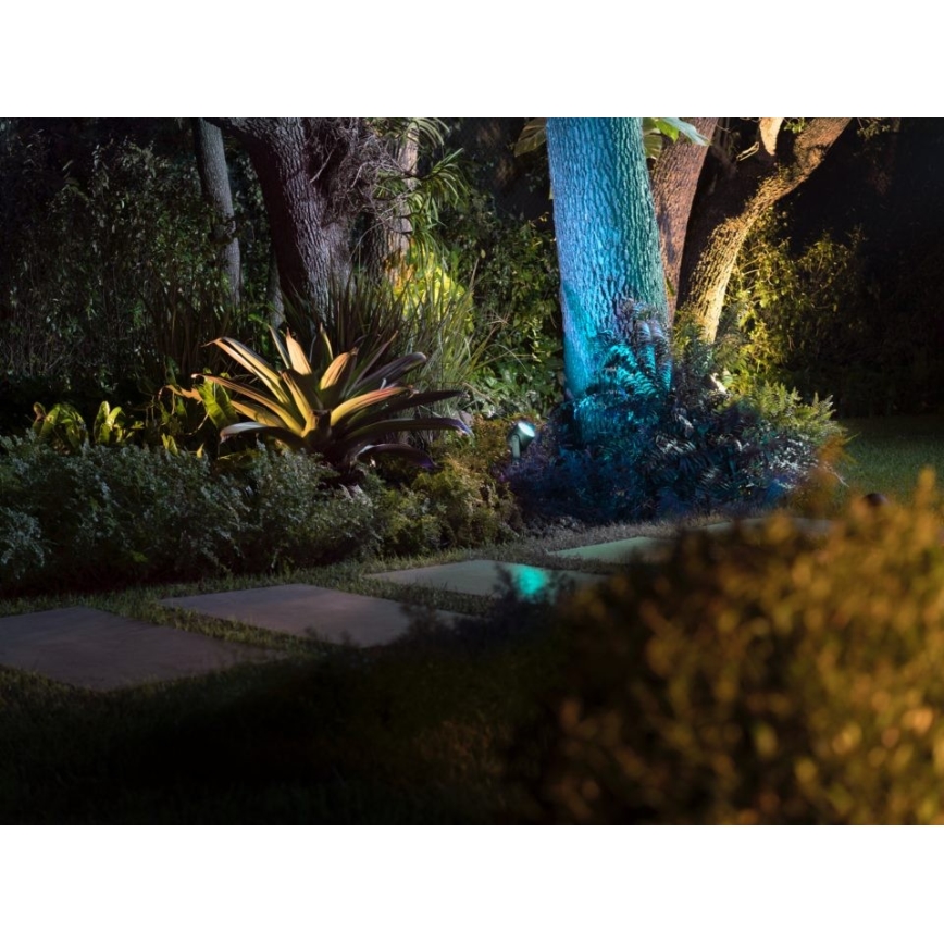 Philips - LED RGB regulējama āra lampa Hue LILY LED/15W/230V IP65