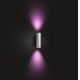 Philips - LED RGBW Aptumšojama āra sienas lampa Hue APPEAR 2xLED/8W/230V IP44