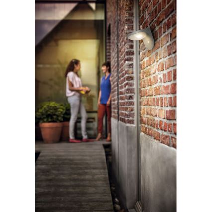 Philips 17808/87/16 - LED Saules enerģijas gaismeklis ar sensoru MYGARDEN DUSK 1xLED/1W/3.7V