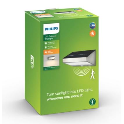 Philips 17811/47/16 - Saules LED apgaismojums ar  sensoru MYGARDEN GREENHOUSE LED/15W