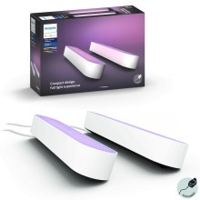 Philips - 2x LED Aptumšojama galda lampa Hue LED/6W/230V white