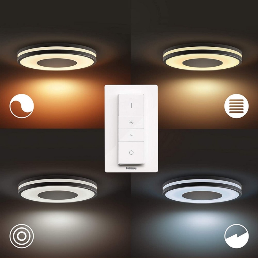 Philips - LED dimējams gaismeklis Hue BEING LED/27W/230V + tālvadības pults