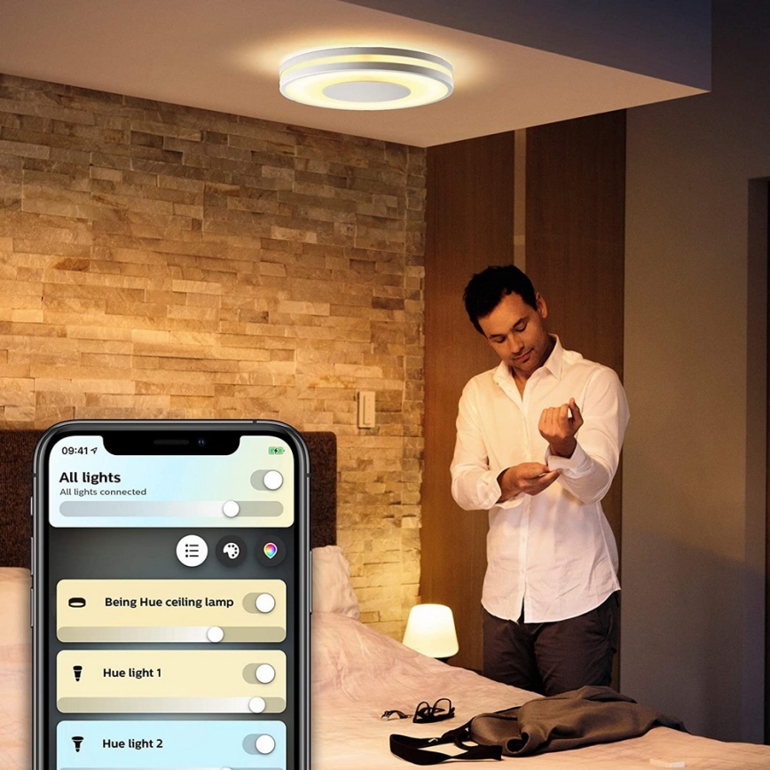 Philips - LED regulējams apgaismojums Hue BEING LED/27W/230V ar tālvadības pulti