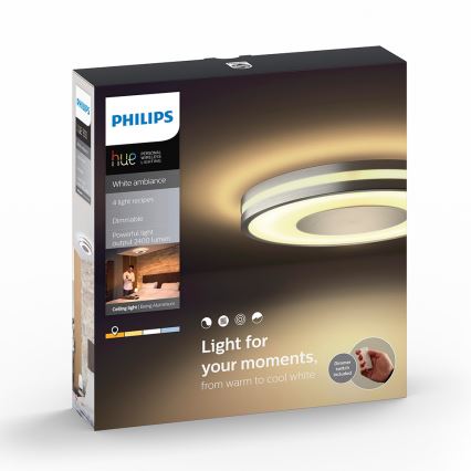 Philips - LED Aptumšojams griestu gaismeklis Hue BEING LED/32W/230V