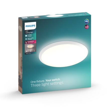 Philips - LED Aptumšojams griestu gaismeklis LED/18W/230V