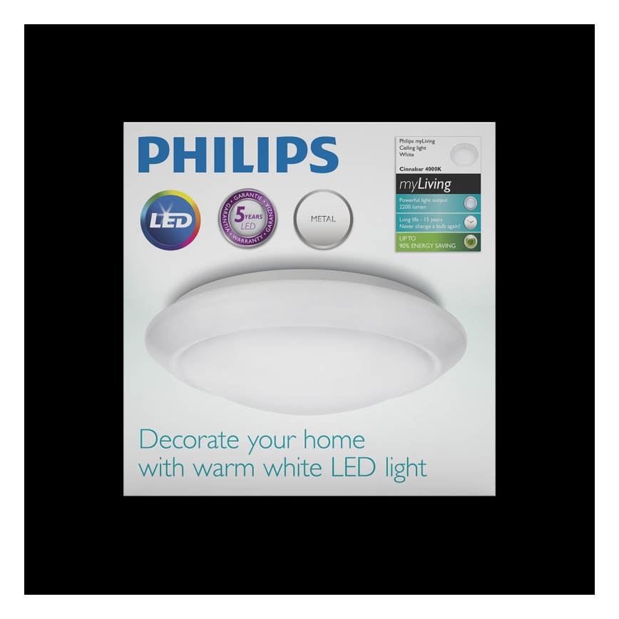 Philips - LED griestu lampa LED/20W/230V 4000K