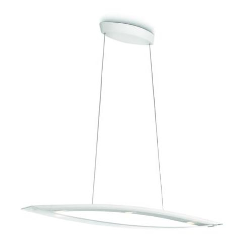 Philips 37368/31/16 - LED lustra ar auklu INSTYLE 3xLED/7,5W balts