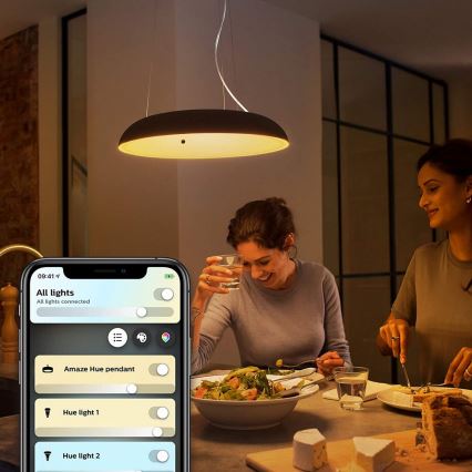 Philips - LED Aptumšojama lustra ar auklu Hue AMAZE LED/39W/230V + TP