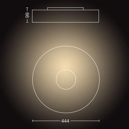 Philips - LED Aptumšojama lampa Hue FAIR LED/33,5W/230V + tālvadības pults