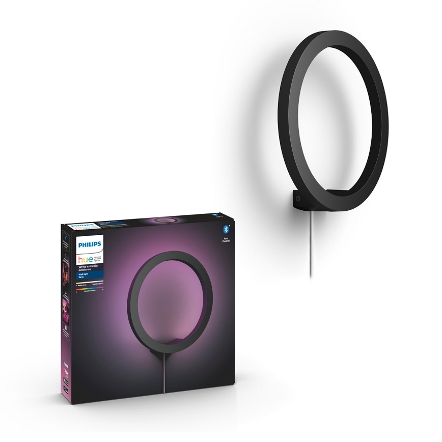 Philips - LED RGBW Aptumšojama sienas lampa Hue SANA White un Color Ambiance LED/20W/230V