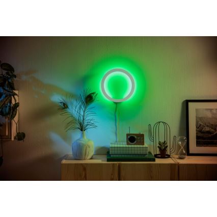 Philips – LED RGB Sienas lampa Hue SANA White and Colour Ambiance LED/20W/230V