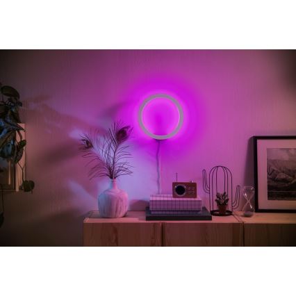 Philips – LED RGB Sienas lampa Hue SANA White and Colour Ambiance LED/20W/230V