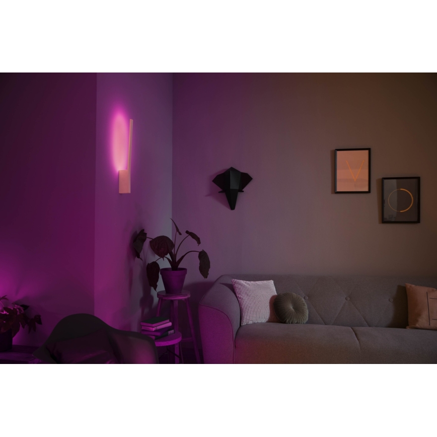 Philips - LED RGBW regulējams sienas gaismeklis Hue LIANE White And Color Ambiance LED/12W/230V