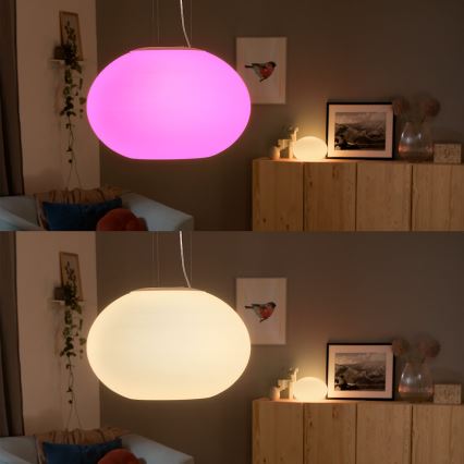 Philips - LED RGBW Regulējams lustra gaismeklis ar vadu Hue FLOURISH LED/39W/230V