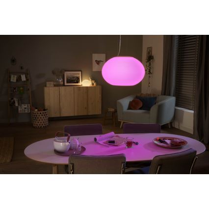 Philips - LED RGBW Aptumšojuma lustra ar auklu Hue FLOURISH LED/39W/230V