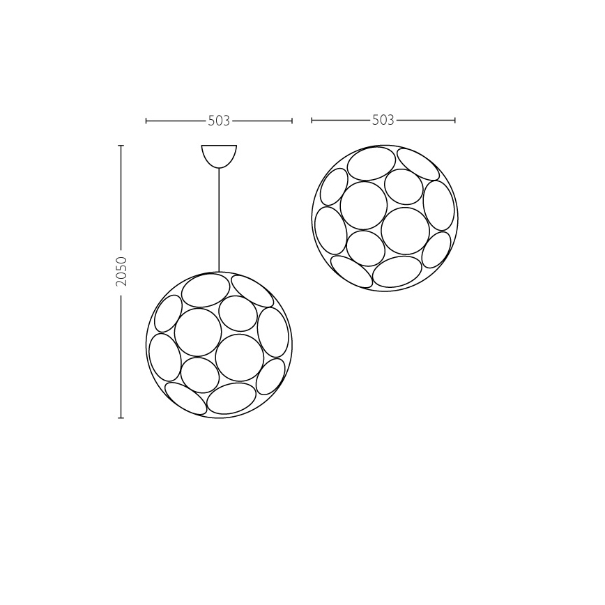Philips - Griestu piekarama lampa E27/60W/230V
