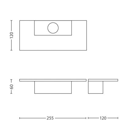 Philips - LED sienas gaismeklis 1xLED/4,5W/230V
