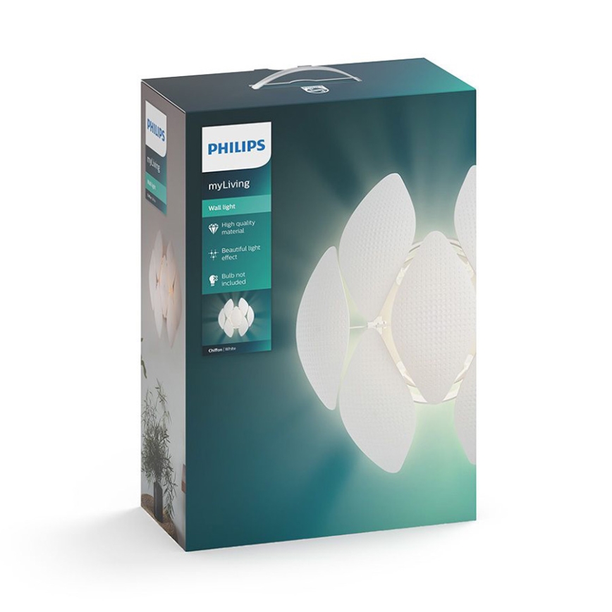 Philips 40963/31/PN - Sienas lampa MYLIVING CHIFFON 1xE27/60W/230V