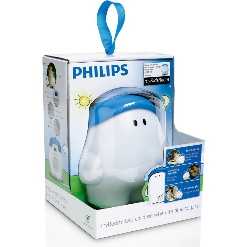 Philips 44503/35/16 - Bērnu LED Mazā lampa MYKIDSROOM BUDDY HOME 2xLED/1W/230V