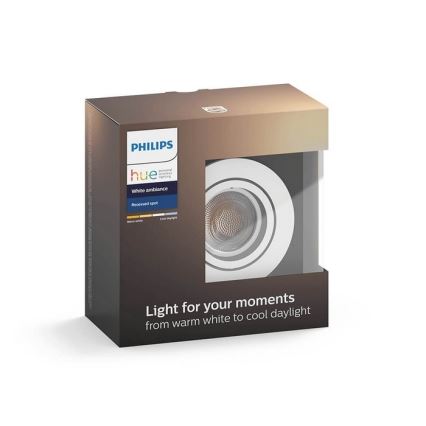 Philips - LED Aptumšojams gaismeklis Hue MILLISKIN 1xGU10/5,5W/230V