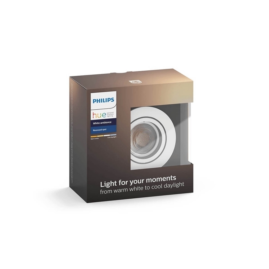 Philips - LED Aptumšojams gaismeklis Hue MILLISKIN 1xGU10/5,5W/230V