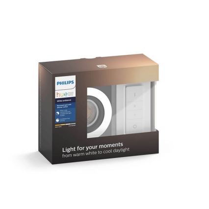 Philips - LED Aptumšojams gaismeklis Hue MILLISKIN 1xGU10/5,5W/230V