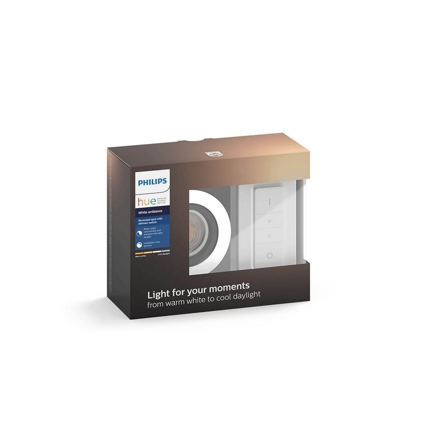 Philips - LED Aptumšojams gaismeklis Hue MILLISKIN 1xGU10/5,5W/230V