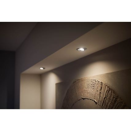 Philips - LED RGB Iegremdējama lampa Hue CENTURA 1xGU10/5,7W/230V