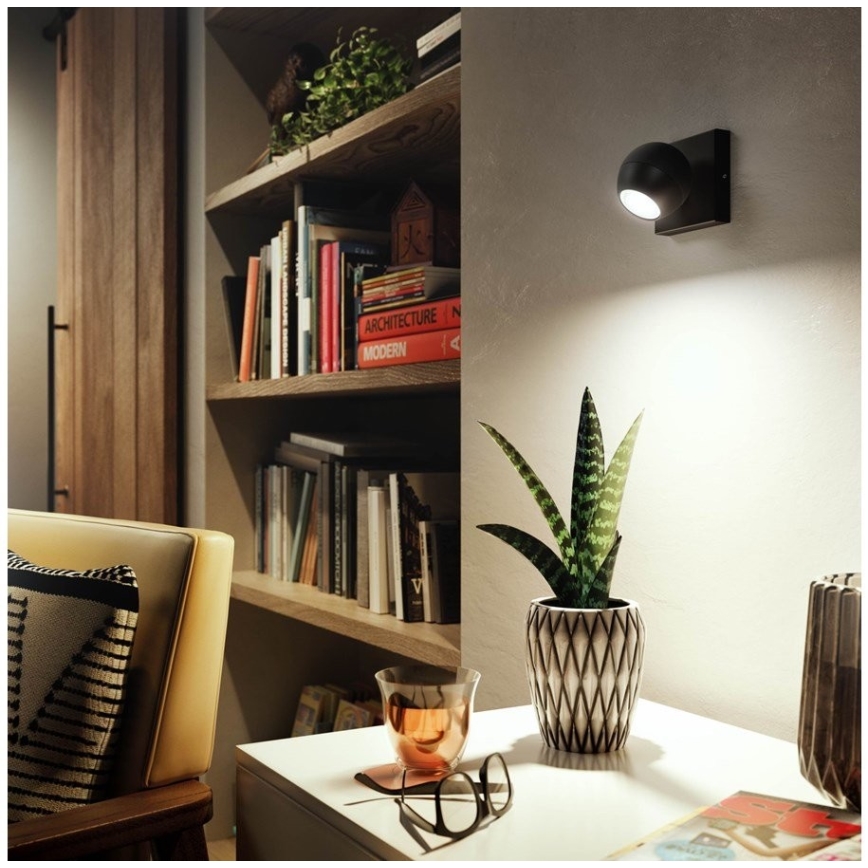 Philips - LED Aptumšojams starmetis Hue BUCKRAM 1xGU10/5W/230V + tālvadības pults