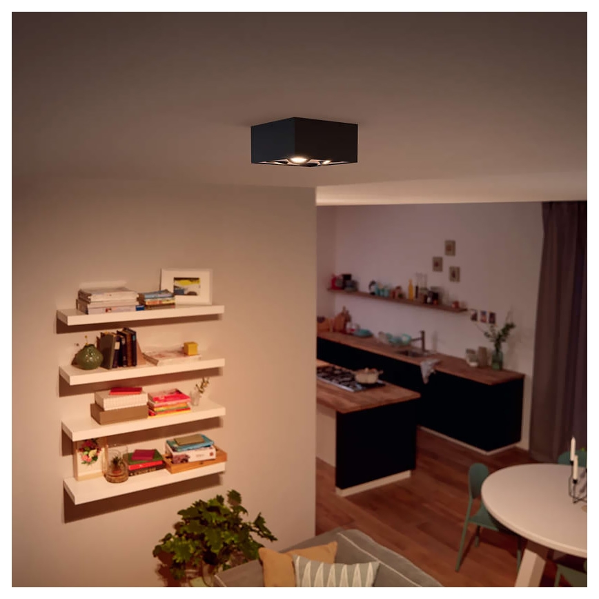 Philips - LED Aptumšojams starmetis 4xLED/4,5W/230V