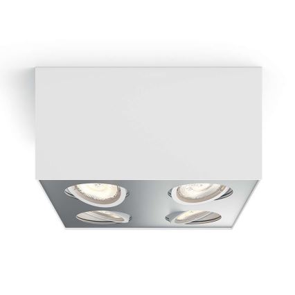 Philips - LED Aptumšojams starmetis 4xLED/4,5W/230V