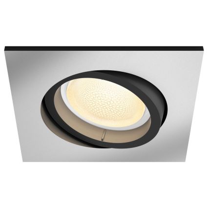 Philips - LED RGB Iegremdējama lampa Hue CENTURA 1xGU10/5.7W/230V