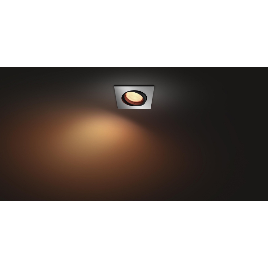 Philips - LED RGB Iegremdējama lampa Hue CENTURA 1xGU10/5.7W/230V