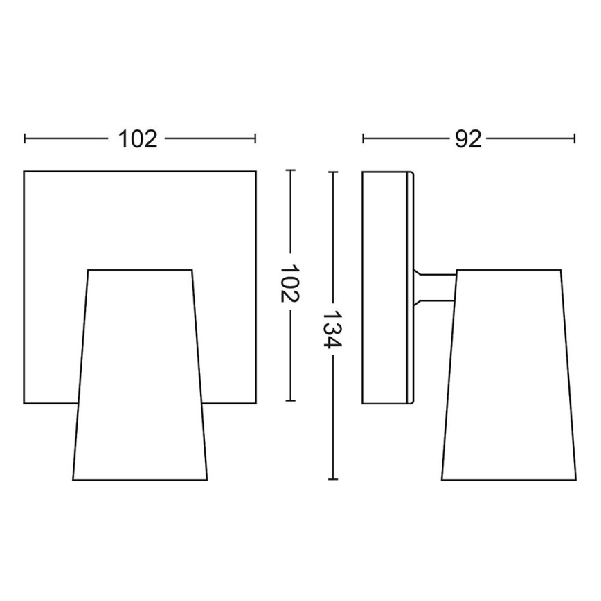 Philips - LED Starmetis 1xGU10/5,5W/230V