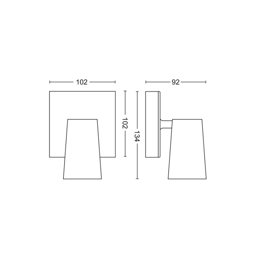 Philips - Starmetis 1xGU10/5,5W/230V