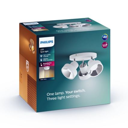 Philips - LED Starmetis 3xLED/4,5W/230V