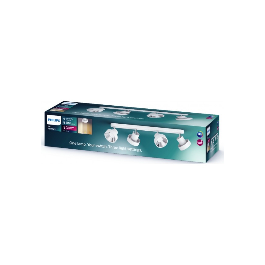 Philips 50604/31/P0 - LED Starmetis BUKKO 4xLED/4,3W/230V