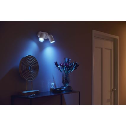 Philips - LED RGBW Aptumšojams starmetis Hue FUGATO 2xGU10/5,7W/230V