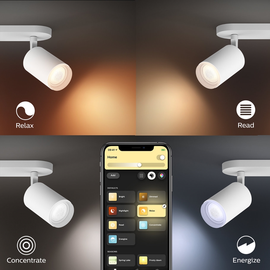Philips - LED RGB Starmetis Hue FUGATO 3xGU10/5,7W/230V