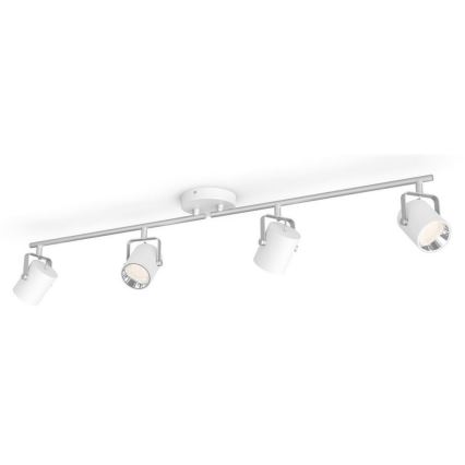 Philips - LED Aptumšojams starmetis 4xLED/4.5W/230V