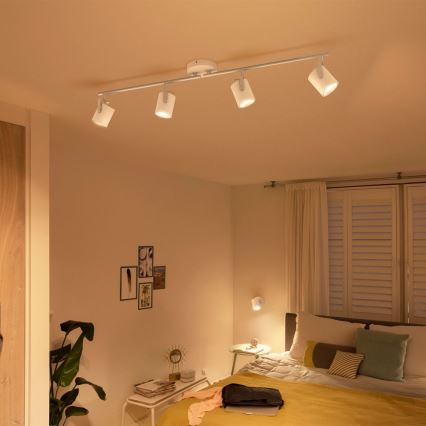 Philips - LED Aptumšojams starmetis 4xLED/4.5W/230V