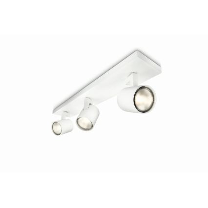 Philips - Griestu spotgaismeklis RUNNER 3xGU10/20W/230V