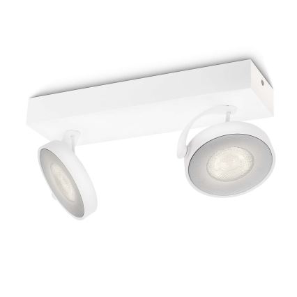 Philips - LED Aptumšojams starmetis 2xLED/4,5W/230V