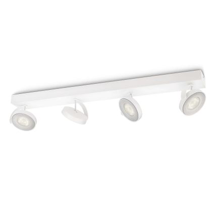 Philips - LED Aptumšojams starmetis 4xLED/4,5W/230V