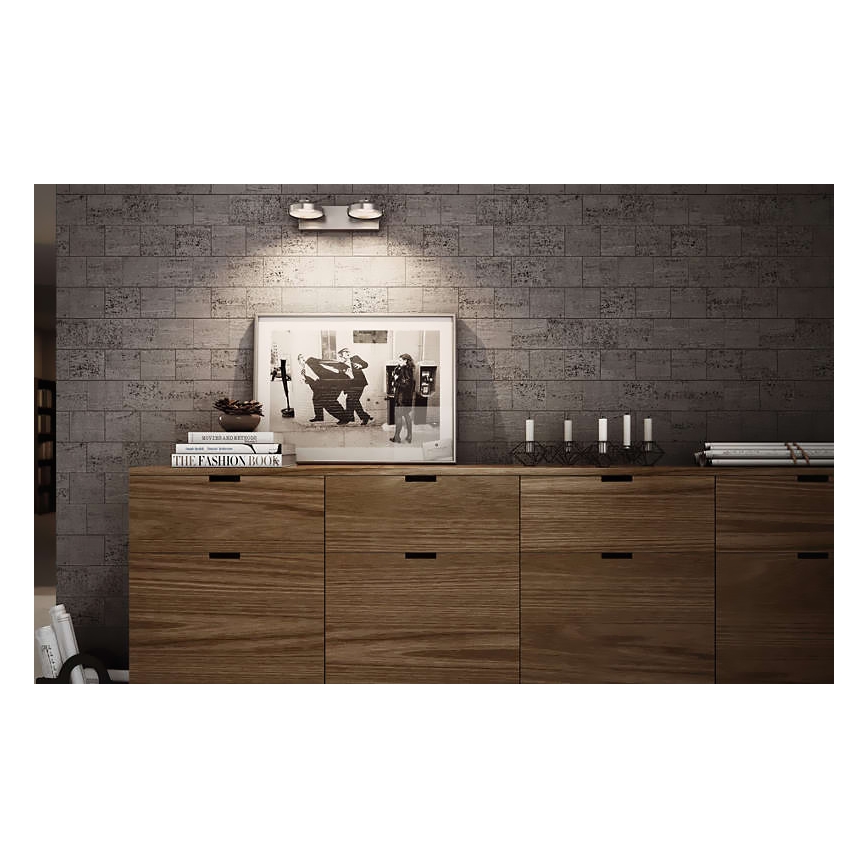 Philips - LED Aptumšojams starmetis 2xLED/4,5W/230V