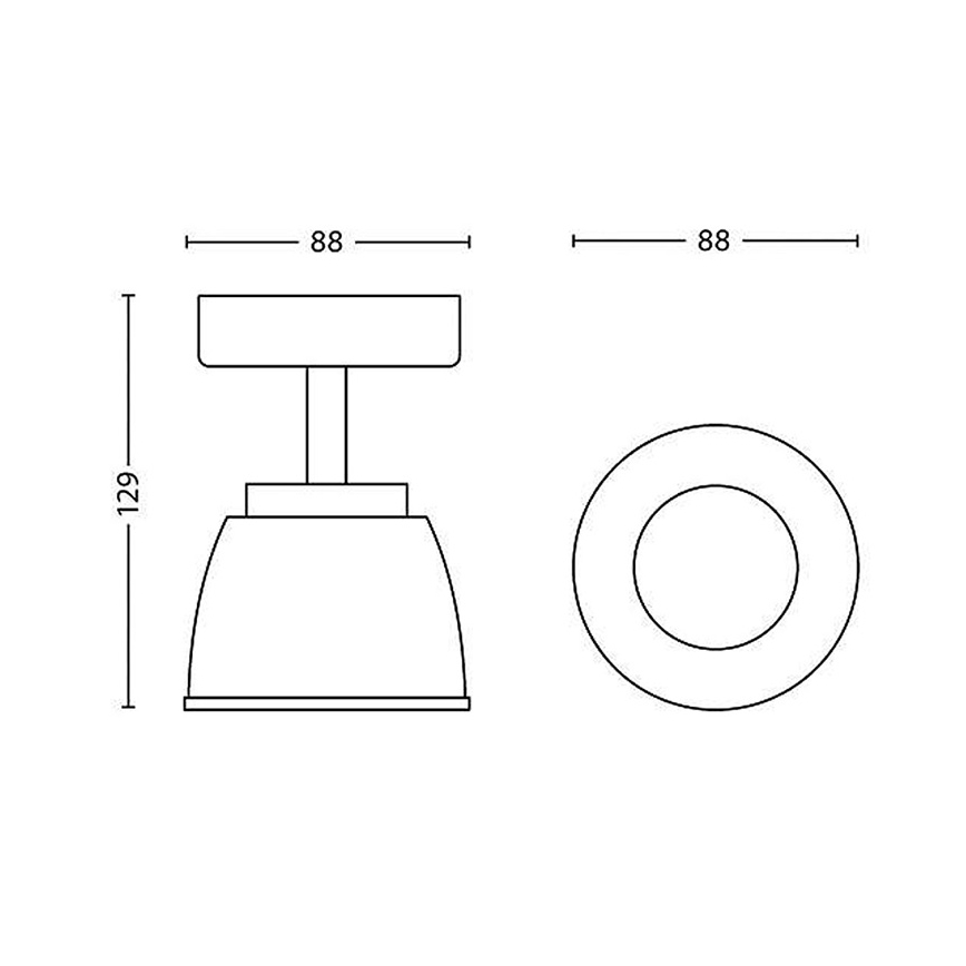 Philips - LED spotgaismeklis LED/4W/230V