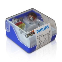 Philips 55007SKKM - Maiņas auto spuldzes - komplekts H7/H1 12V