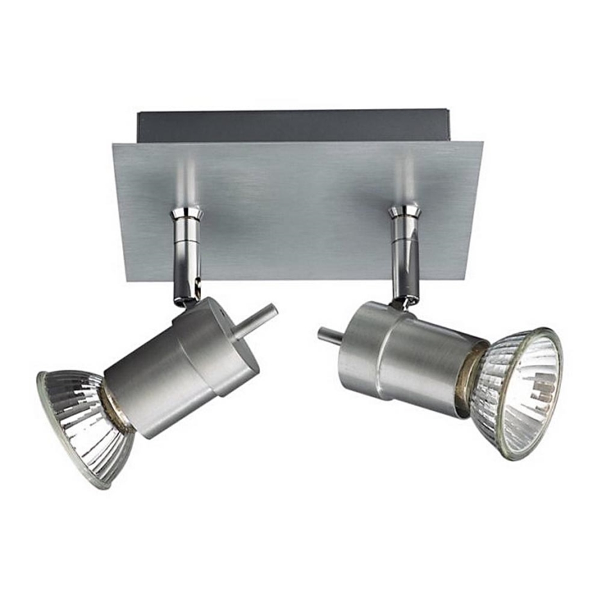 Philips 55082/48/PN - Lampa TITAN 2xGU10/50W/230V